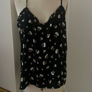Flower print camisole